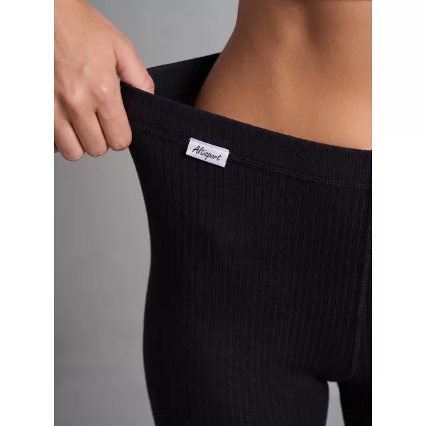  Pantaloni termici de dama ALTISPORT GRIZELDA NEGRU 