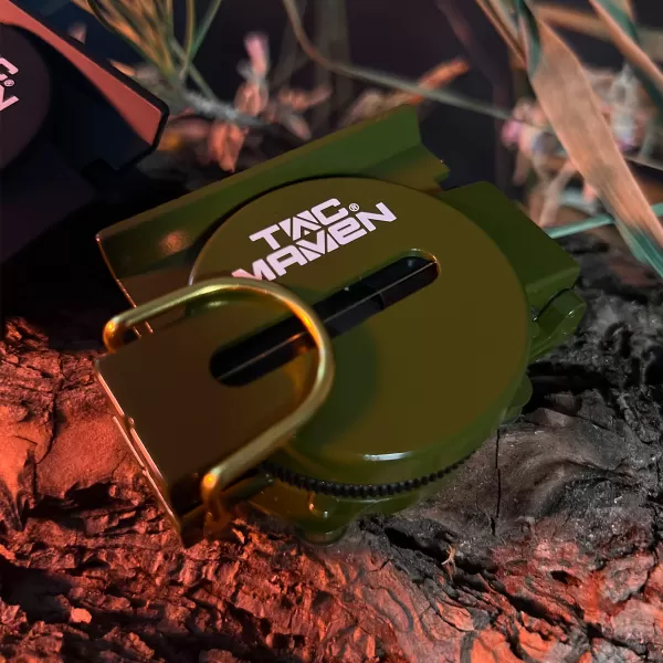  Busolă PENTAGON VENTURER COMPASS D19028 VERDE MĂSLINIU 