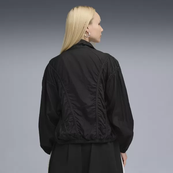  Geaca de dama PUMA DARE TO OVERSIZED WOVEN JACKET 63214801 PUMA NEGRU 