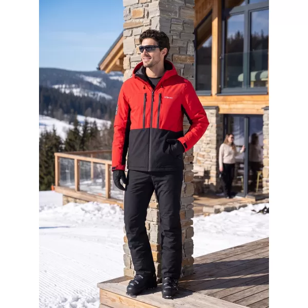  Geaca de iarna pentru barbati ALTISPORT GALLANT ROŞU 