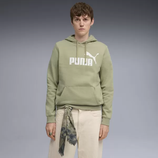  Panoul pentru bărbați PUMA ESS NO 1 LOGO HOODIE FL (S) 68257182 ARMATA LUX 