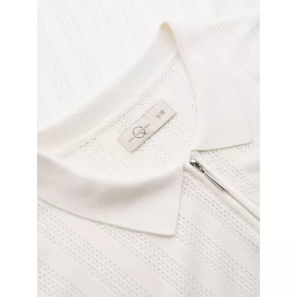  Tricou pentru bărbați OMBRE OM-POSS-0158 ALB 