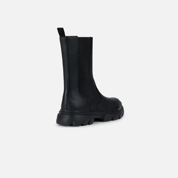  Botine pentru fete GEOX JUNETTE NEGRU 