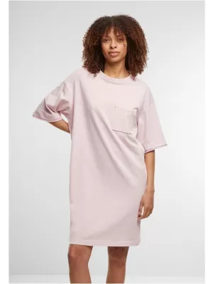 Rochie URBAN CLASSICS TB7493 ROSE ÎNROȘITĂ