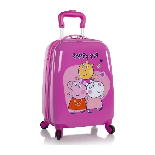  Valiză HEYS Kids Peppa Pig 4w ROZ 