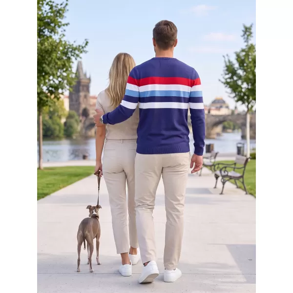  Pulover pentru bărbați ALTISPORT GABRIEL ALBASTRU ÎNCHIS 