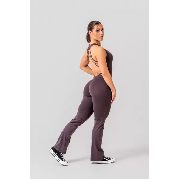  Shaping Salopetă evazată OWN THE GYM 397 BROWN Nebbia 