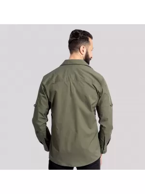 Cămașă pentru bărbați PENTAGON PLATO SHIRT K02019 VERDE CAMO
