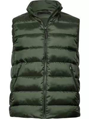 Vesta pentru bărbați TEE JAYS | TJ 9648 VERDE INTENS