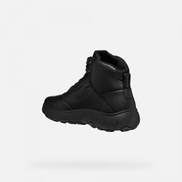  Botine pentru bărbați GEOX NEBULA + GRIP AB G006828 NEGRU 