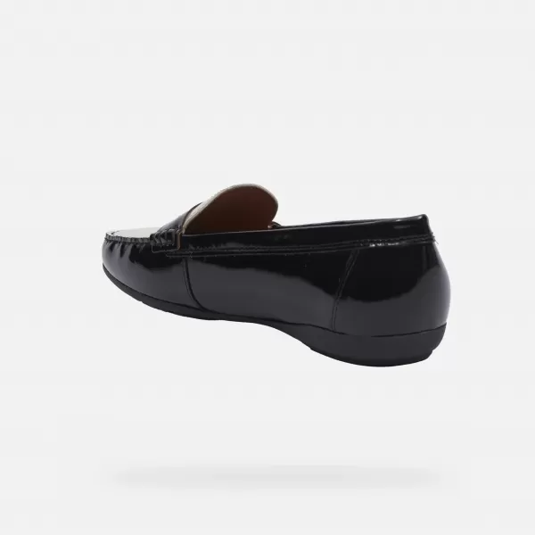  Mocasini de dama GEOX ANNYTAH MOC G000633 NEGRU 