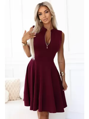 Rochie NUMOCO 573-4 BURGUNDIA