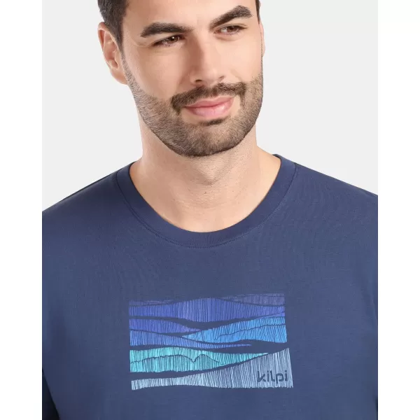  Tricou pentru bărbați KILPI SPACER-M ZM0305KI ALBASTRU ÎNCHIS 