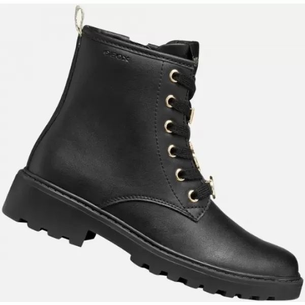  Botine pentru fete GEOX B462LC022FUC0724 NEGRU 