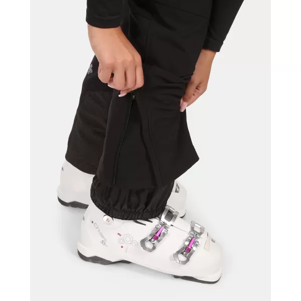  Pantaloni de schi pentru femei KILPI RHEA-W ZL0409KI NEGRU 