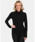 Tricou termic de damă KILPI JANNU-W ZL0501KI NEGRU