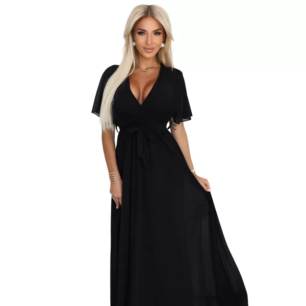  Rochie NUMOCO 545-5 NEGRU 