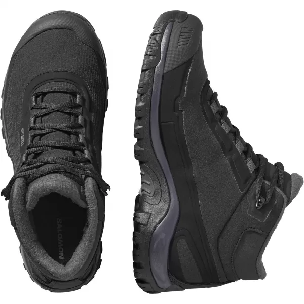  Pantofi de dama SALOMON SHELTER WATERPROOF W NEGRU/NOUĂ FIER/EXCALIBUR 