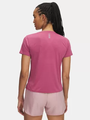 Tricou pentru femei UNDER ARMOUR UA LAUNCH SHORTSLEEVE 1382434-659 ROŞU
