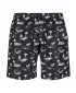 Pantaloni scurți de baie URBAN CLASSICS TB2679 NEGRU/ALB