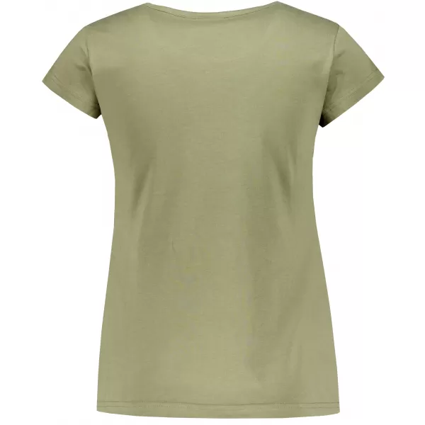  Tricou pentru femei cu mâneci scurte ALTISPORT ALW192122 KAKI 