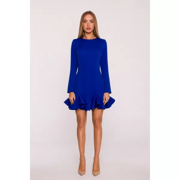  Rochie MOE M880 ALBASTRU REGAL 