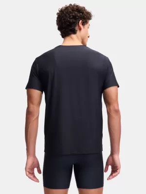 Tricou pentru bărbați UNDER ARMOUR M UA PERF TECH MESH CREW NECK-2PK 6007625-001 NEGRU