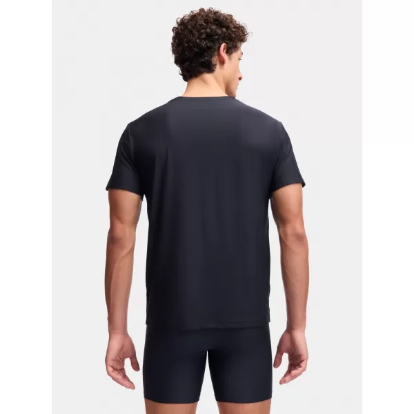  Tricou pentru bărbați UNDER ARMOUR M UA PERF TECH MESH CREW NECK-2PK 6007625-001 NEGRU 