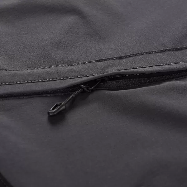  Pantaloni softshell pentru bărbați ALPINE PRO AKAN 2 GRI ÎNCHIS 