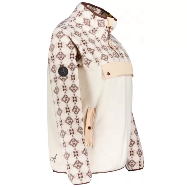  Hanorac de damă din fleece ALTISPORT GEMMY BEJ 
