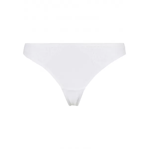  Tanga de dama URBAN CLASSICS TB7850A NEGRU/ALB 