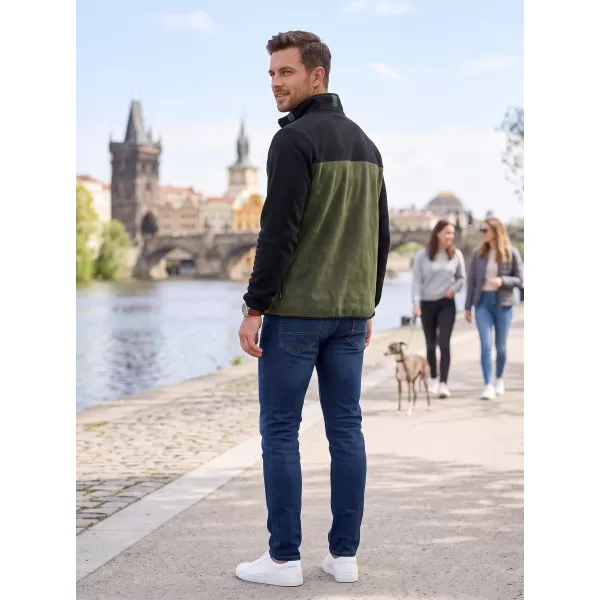  Hanorac pentru bărbați din fleece ALTISPORT GAMEL KAKI 
