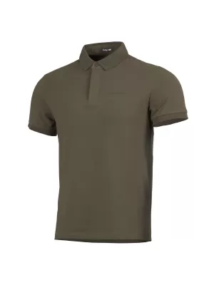 Tricou pentru bărbați cu guler PENTAGON VALOR POLO SHIRT K09051 GRI MARO