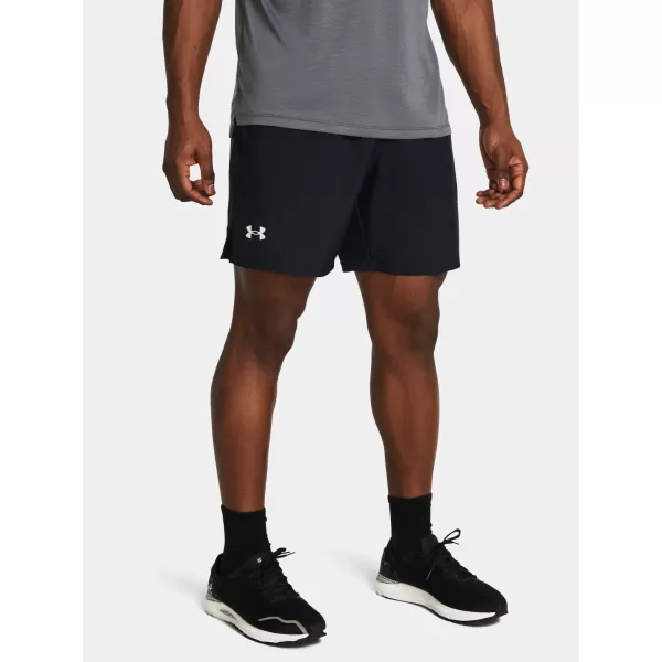  Pantaloni scurți pentru bărbați UNDER ARMOUR UA LAUNCH 7'' UNLINED SHORTS 1382622-001 NEGRU 