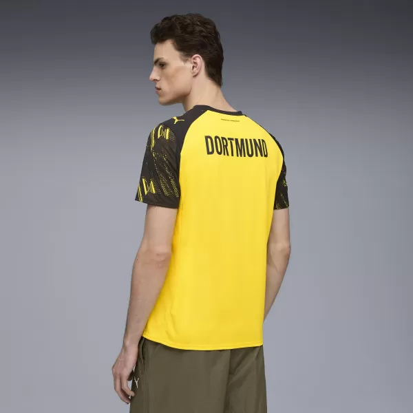  Jersey pentru bărbați PUMA BVB HOME JERSEY REPLICA 78008801 FASTER YELLOW/ GALBEN MAI RAPID/PUMA NEGRU 
