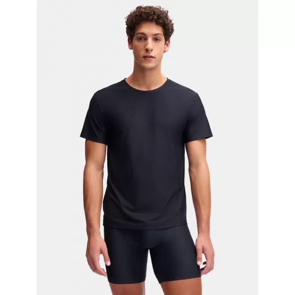  Tricou pentru bărbați UNDER ARMOUR M UA PERF TECH MESH CREW NECK-2PK 6007625-001 NEGRU 