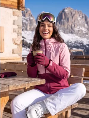 Geaca de iarna dama ALTISPORT GELSI BURGUNDIA