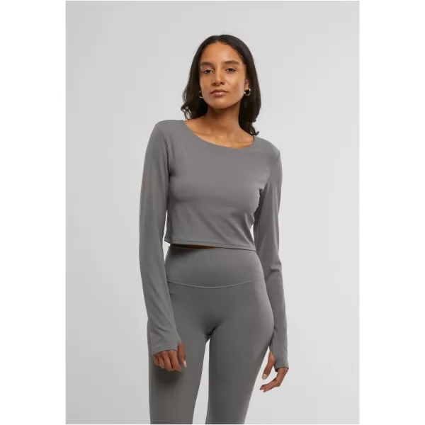  Tricou de damă URBAN CLASSICS TB7807 SENIOR GRI 