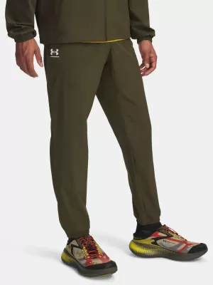 Pantaloni de trening pentru bărbați UNDER ARMOUR UA VIBE WOVEN JOGGER 1386557-308 VERDE