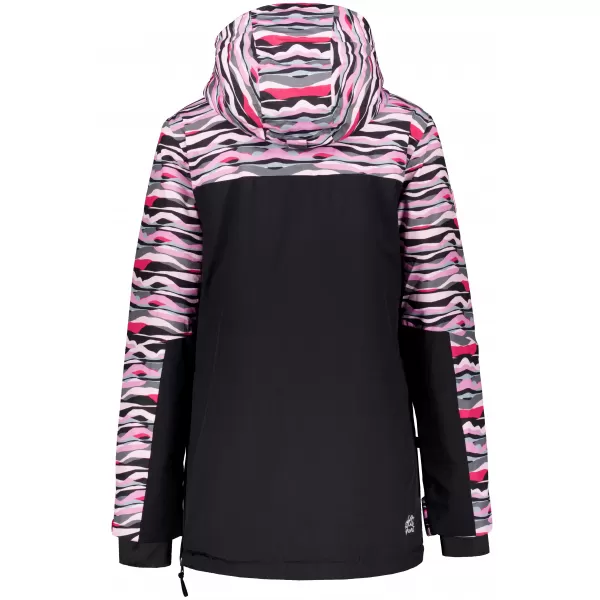 Geaca de iarna dama ALTISPORT GANICE NEGRU/ROZ 