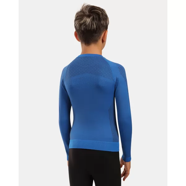  Tricou termic pentru baieti KILPI NATHAN-JB ZJ0501KI ALBASTRU 