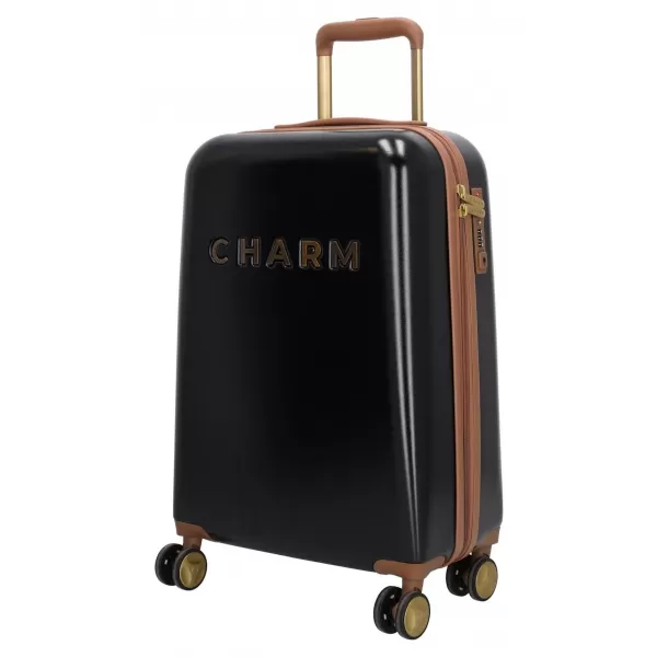  Valiză CHARM LONDON CAPETOWN S NEGRU 