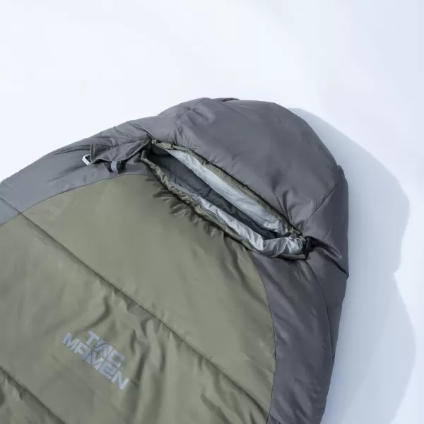  Sac de dormit PENTAGON MUMMY SLEEPING BAG 360GR/M² D19003 MARO GRI/MIX 