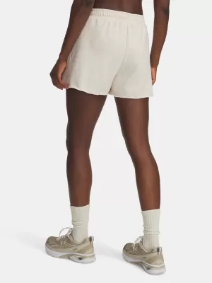 Pantaloni scurți de damă UNDER ARMOUR UA RIVAL TERRY SHORT 1389657-783 MARO