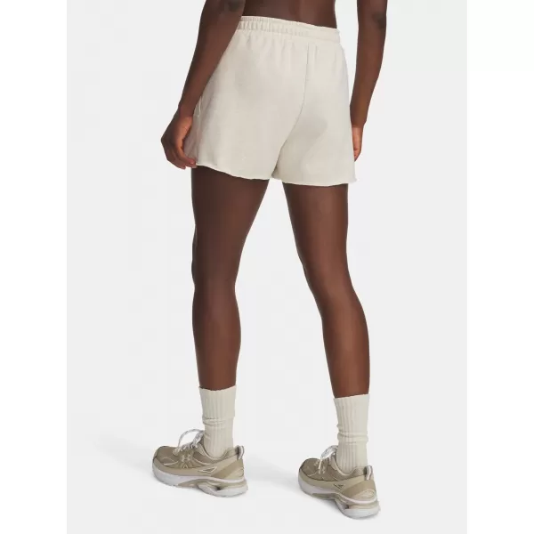  Pantaloni scurți de damă UNDER ARMOUR UA RIVAL TERRY SHORT 1389657-783 MARO 