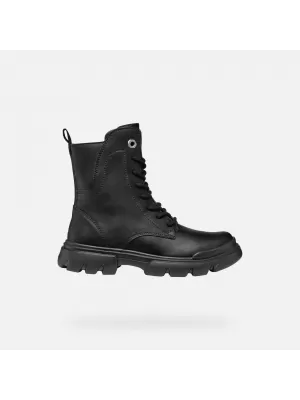 Botine pentru fete GEOX JUNETTE J56HVB000BCC9999 NEGRU