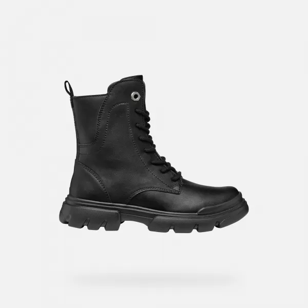  Botine pentru fete GEOX JUNETTE J56HVB000BCC9999 NEGRU 
