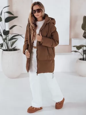 Geacă pentru doamne DSTREET TY3245 CARAMEL