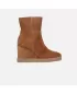 Botine de dama GEOX ELIDEA WEDGE MARO