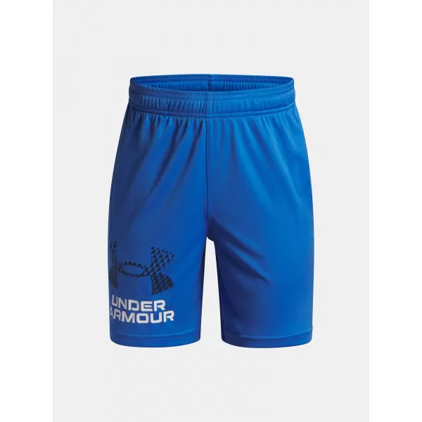  Pantaloni scurți pentru băieți UNDER ARMOUR UA TECH LOGO SHORTS 1383333-402 ALBASTRU 